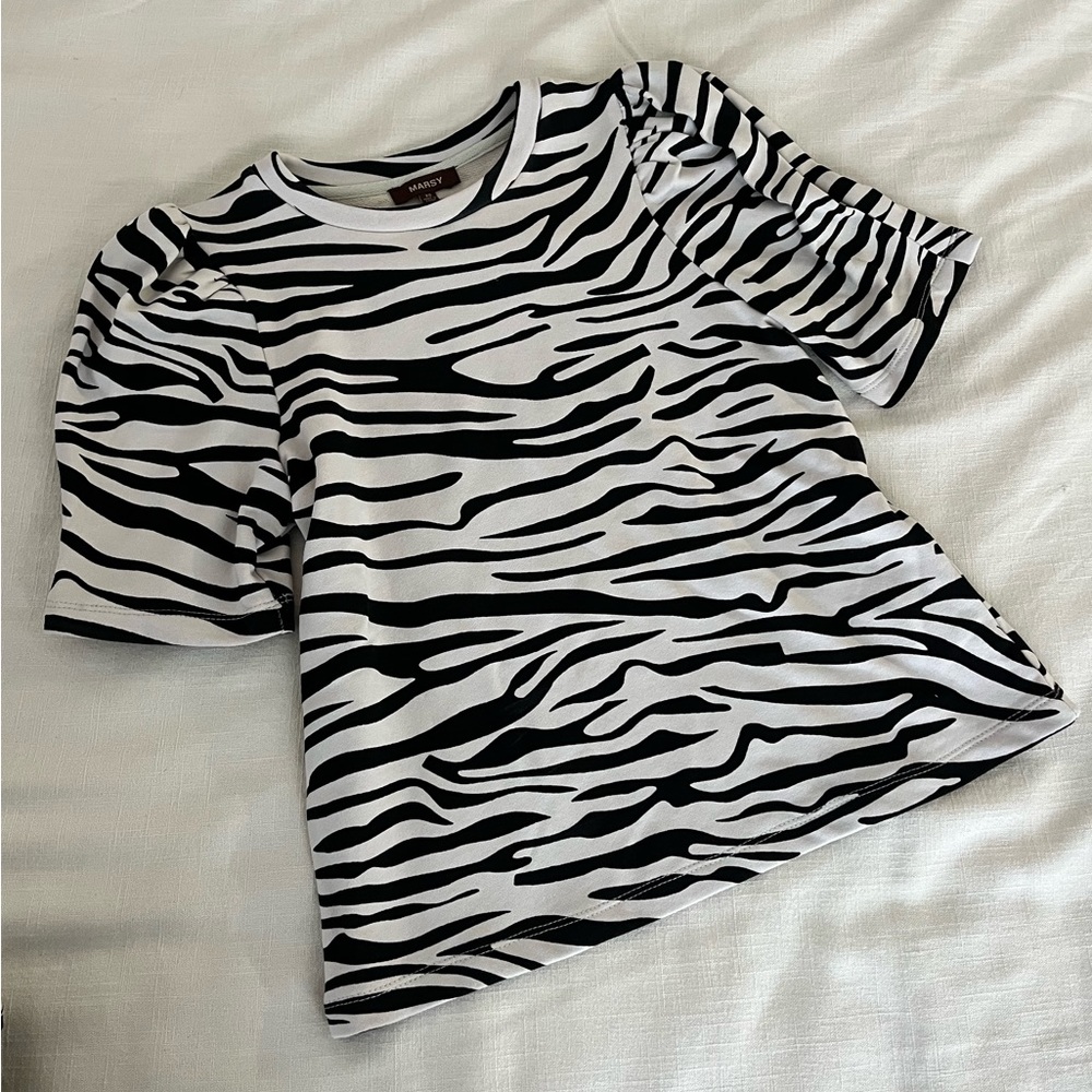 Zebra Marsy Top